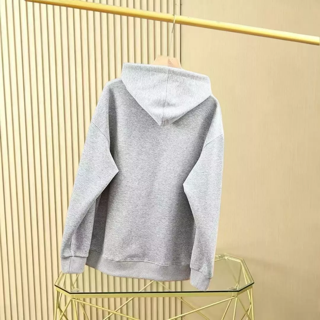 캐나다구스 자수 패치 순면 커플 후드 티셔츠 상세 이미지 8