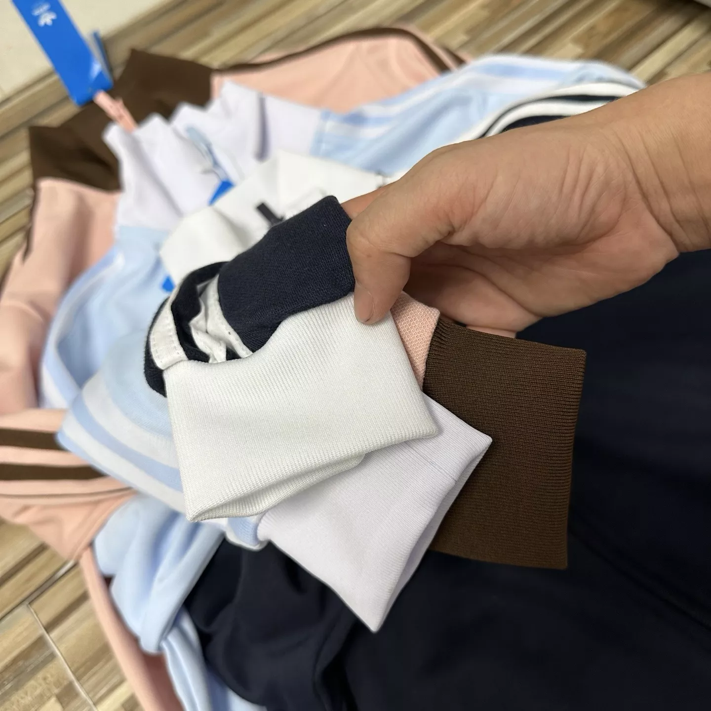 아디다스 삼선 자수 로고 더블지퍼 재킷 상세 이미지 40