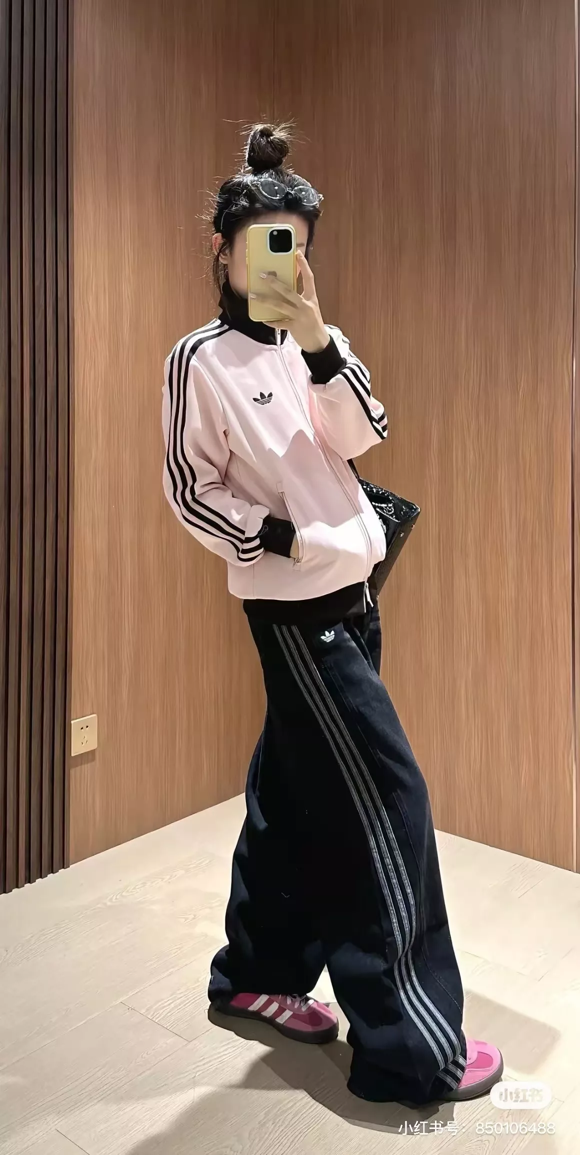 아디다스 삼선 자수 로고 더블지퍼 재킷 상세 이미지 19