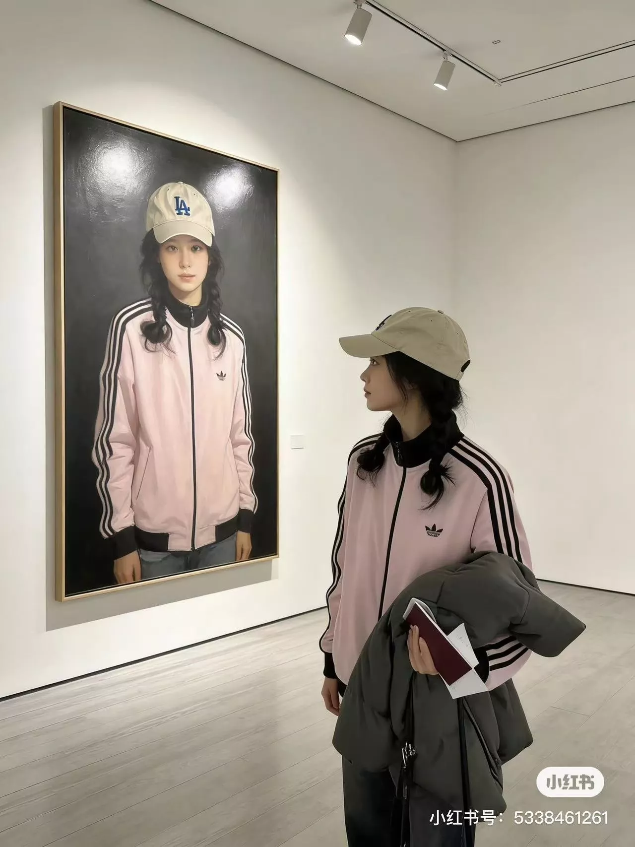 아디다스 삼선 자수 로고 더블지퍼 재킷 상세 이미지 22