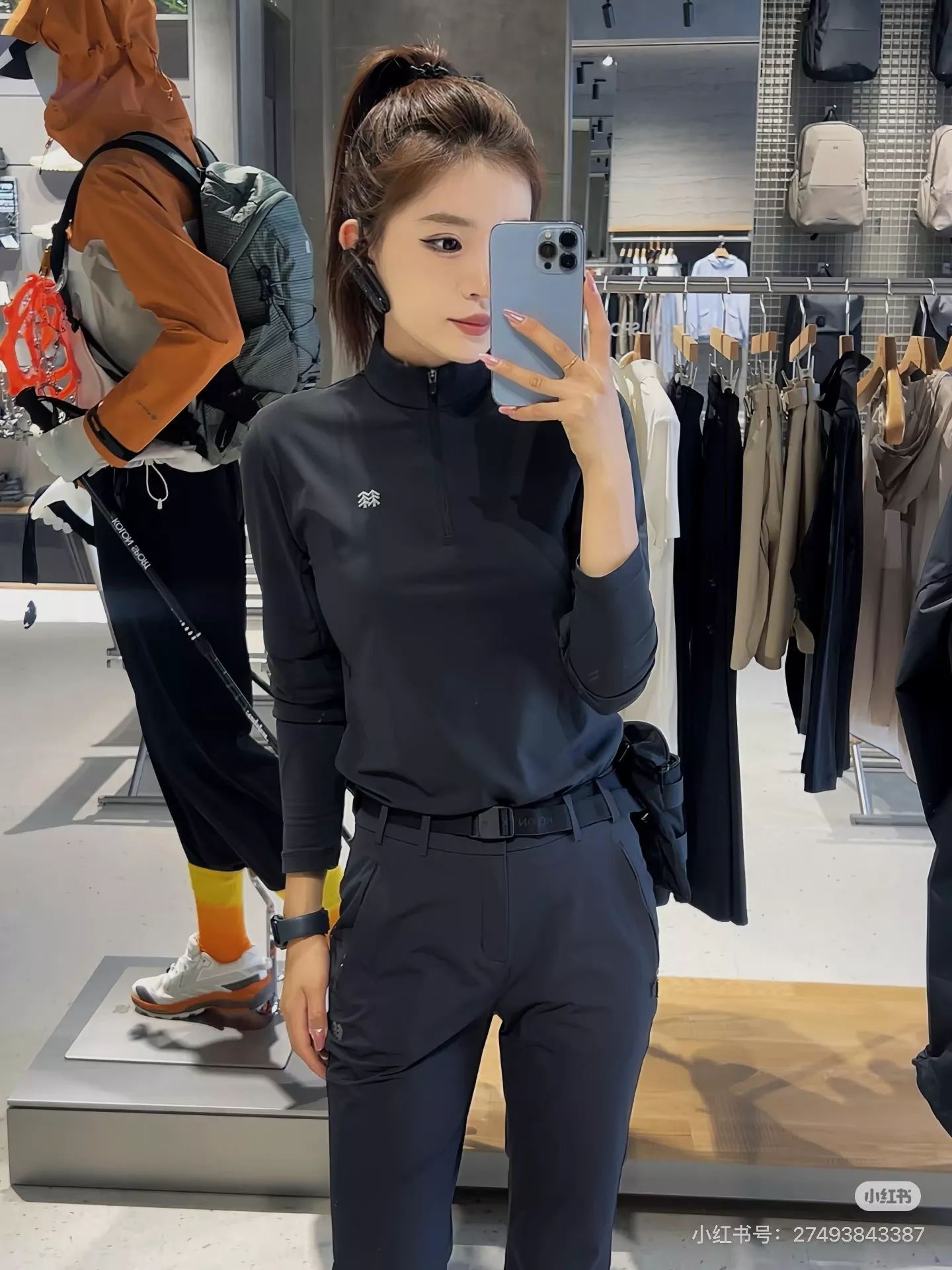 코오롱스포츠 자석 벨트 발수 기능성 롱 팬츠 상세 이미지 18