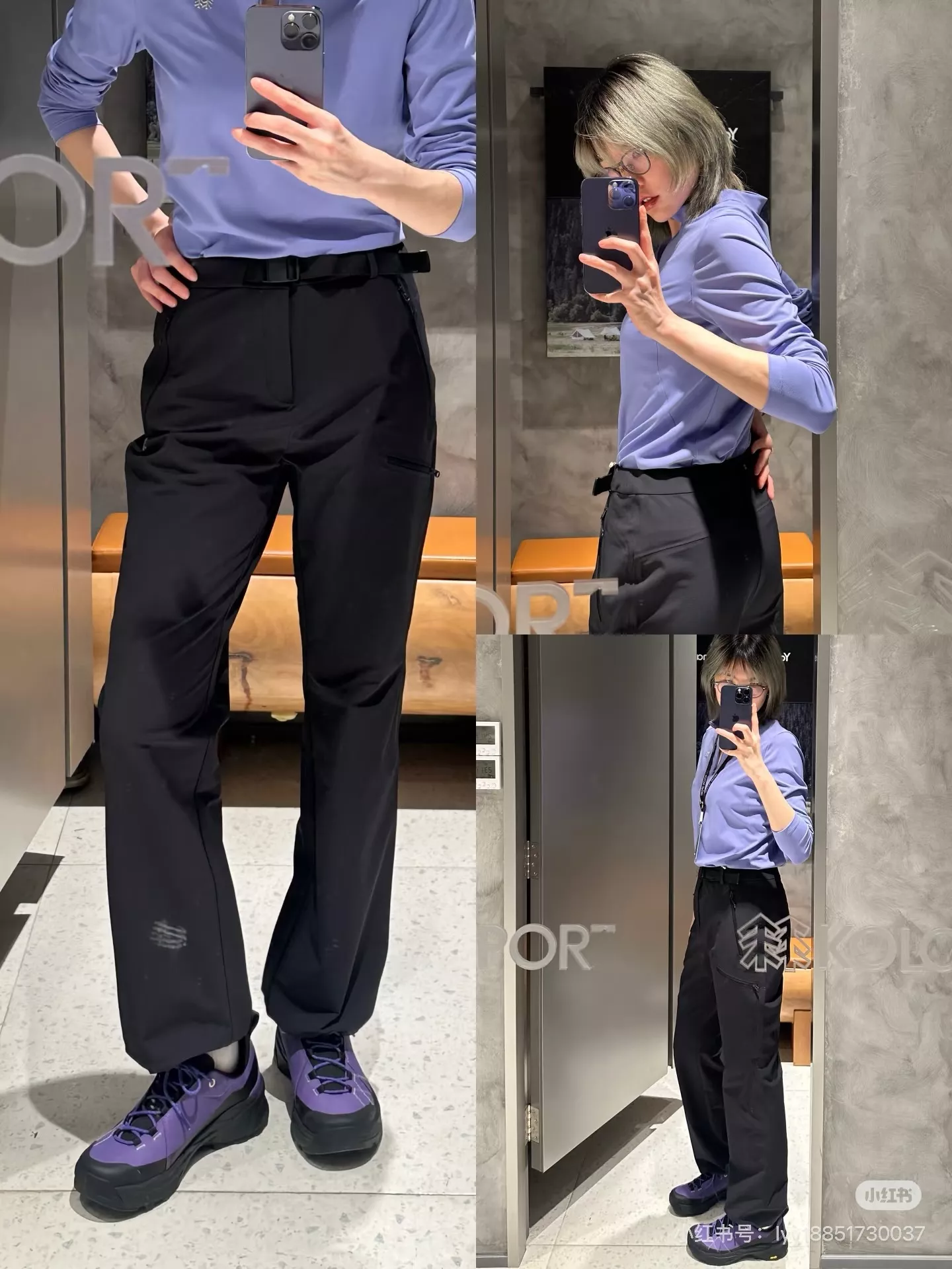코오롱스포츠 자석 벨트 발수 기능성 롱 팬츠 상세 이미지 12