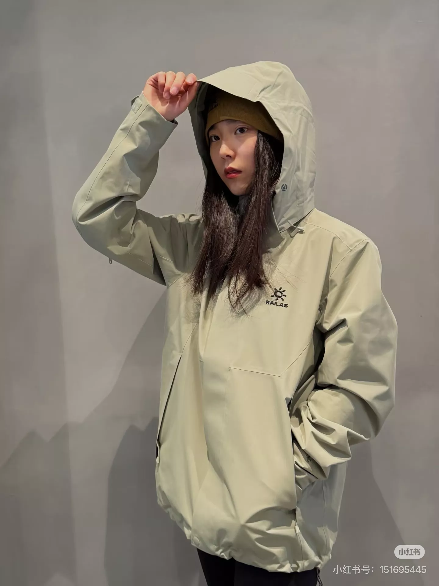카일라스 방수 방풍 후드 하드쉘 재킷 상세 이미지 30
