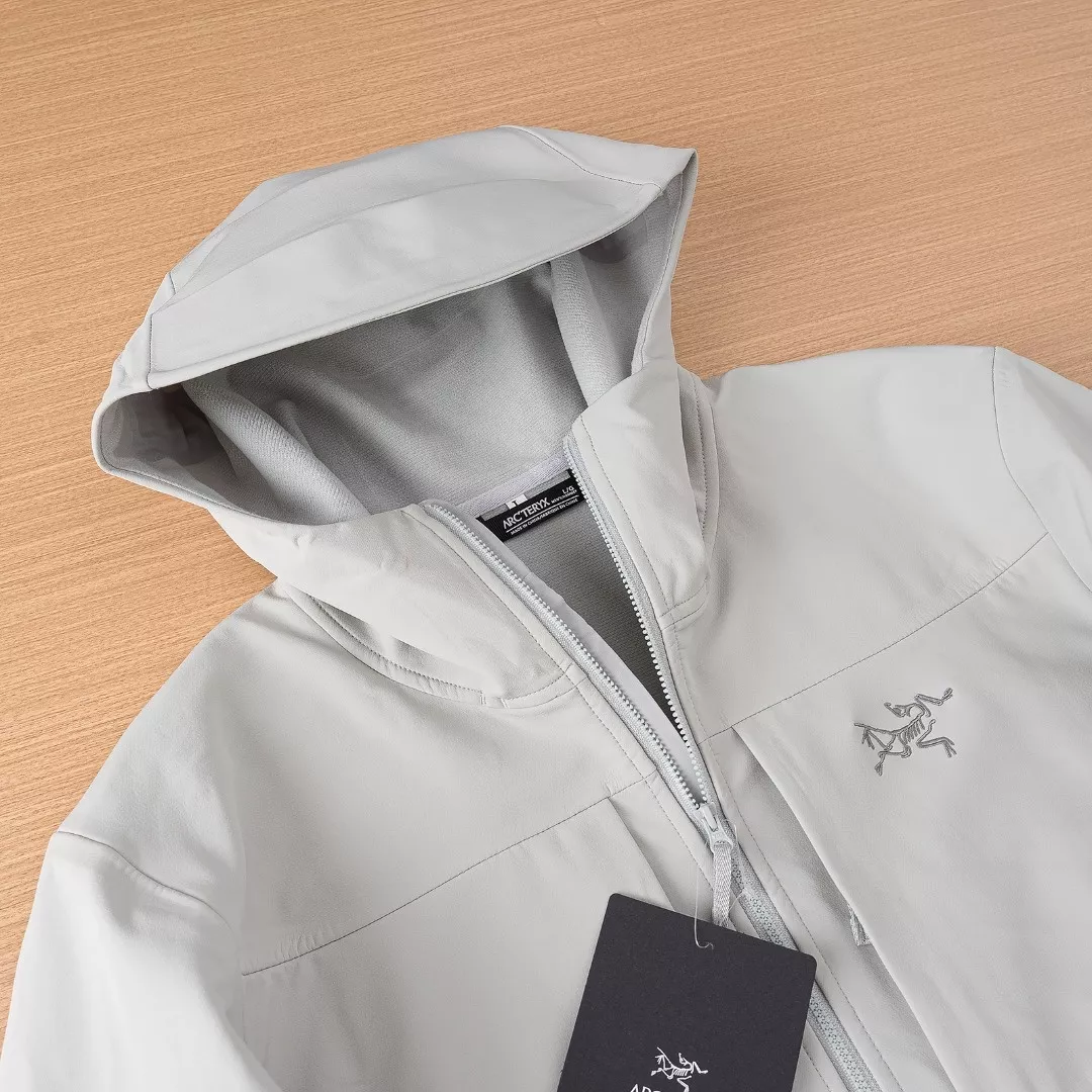 아크테릭스 기모 안감 후드 소프트쉘 재킷 상세 이미지 9