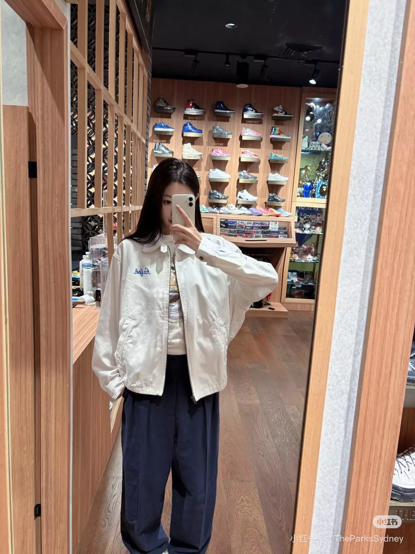 랄프로렌 카우 자수 코튼 해링턴 재킷 상세 이미지 19
