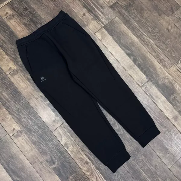 카일라스 리브 밑단 이중직 밴딩 팬츠
