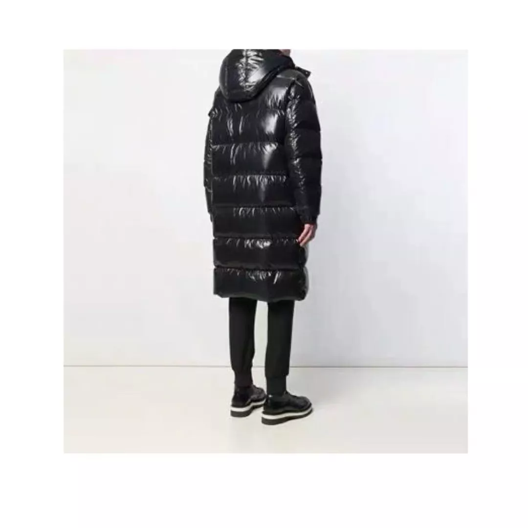 몽클레어 후드 롱 구스다운 패딩 코트 상세 이미지 53