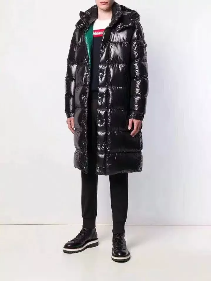 몽클레어 후드 롱 구스다운 패딩 코트 상세 이미지 51
