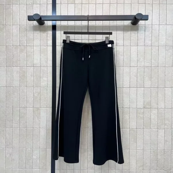 알렉산더왕 블랙 스트라이프 밴딩 롱 팬츠