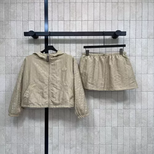 로에베 모노그램 후드 집업 미니 투피스