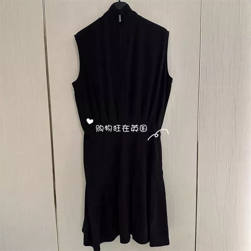 로에베 프릴 하이넥 셔링 머메이드 원피스 상세 이미지 27