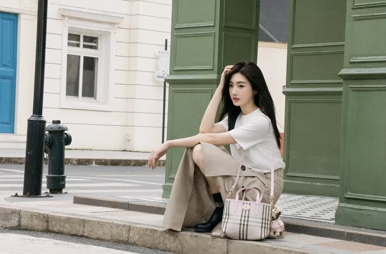 버버리 불규칙 컷팅 코튼 A라인 롱스커트 상세 이미지 62