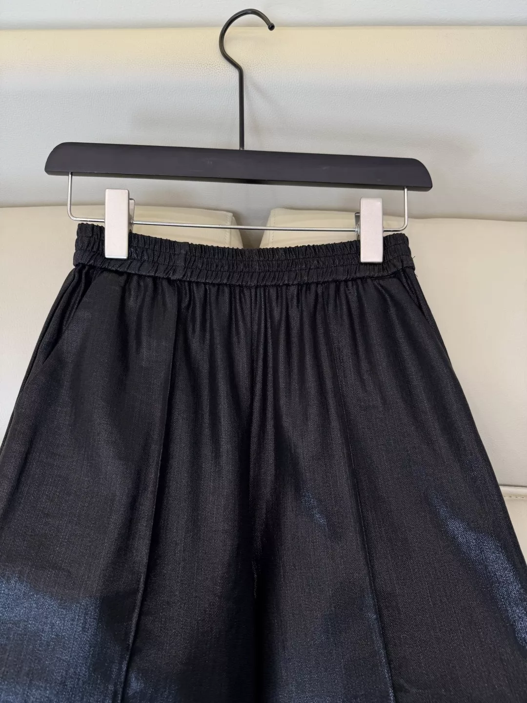 브루넬로쿠치넬리 메탈릭 빈티지 와이드 슬랙스 상세 이미지 7