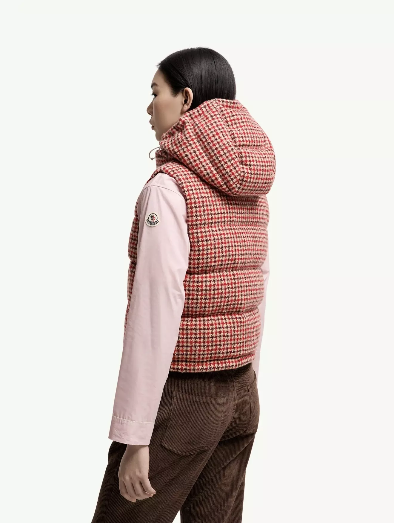 몽클레어 천연혼방 후드 집업 패딩 조끼 상세 이미지 22