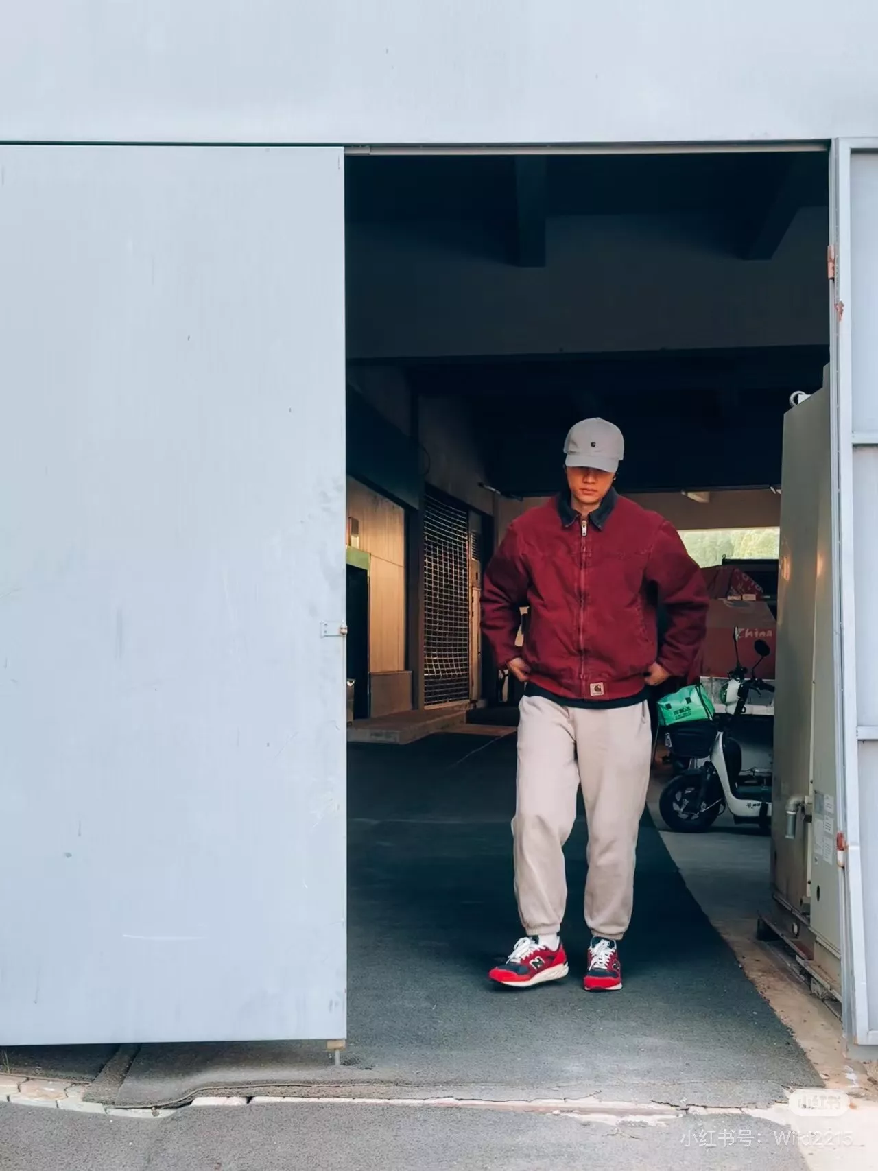 칼하트 링방적 덕 캔버스 집업 재킷 상세 이미지 31