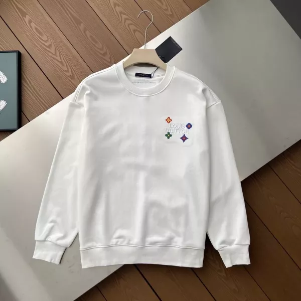 루이비통 모노그램 자수 루즈핏 맨투맨