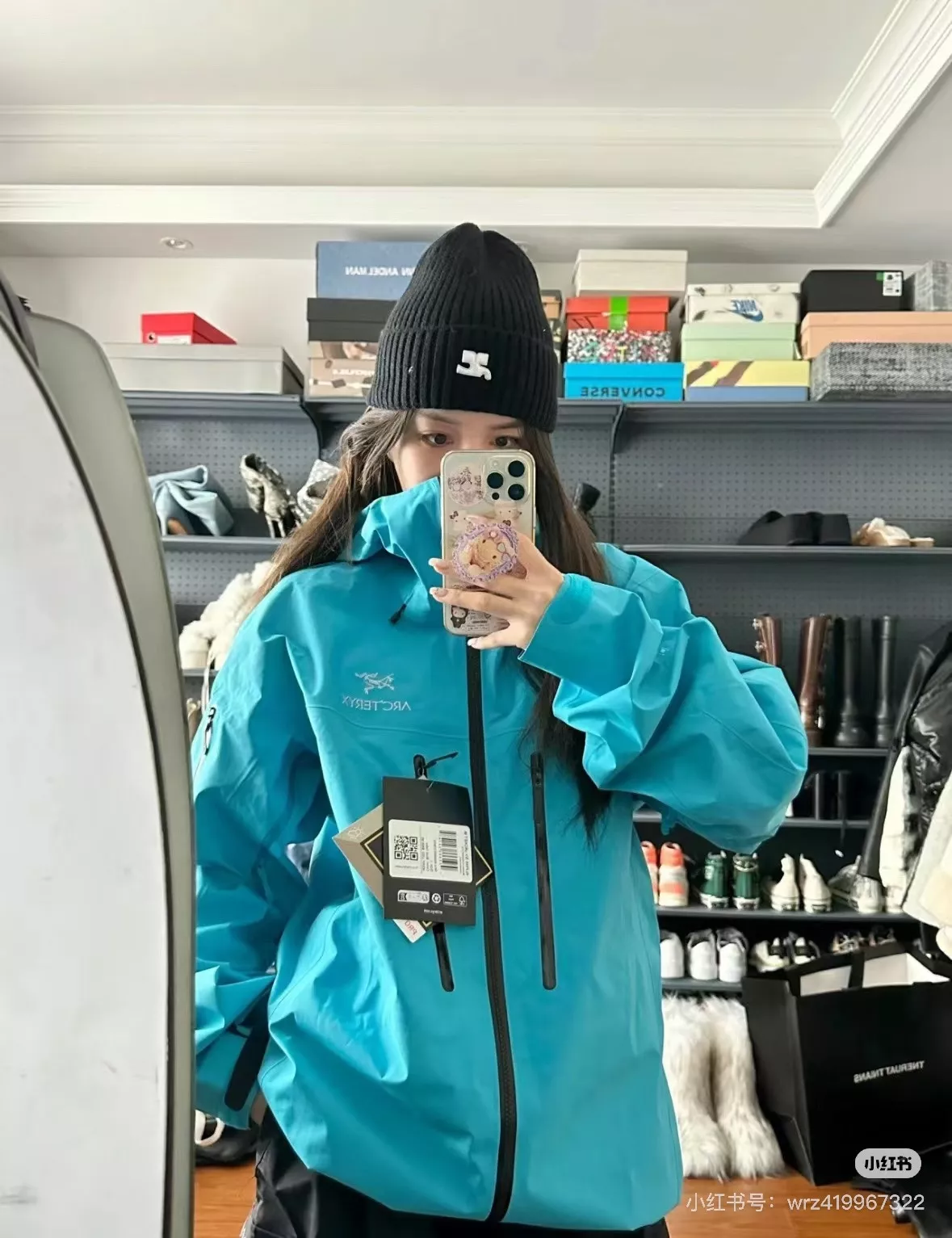 아크테릭스 고어텍스 하드쉘 후드 재킷 상세 이미지 48