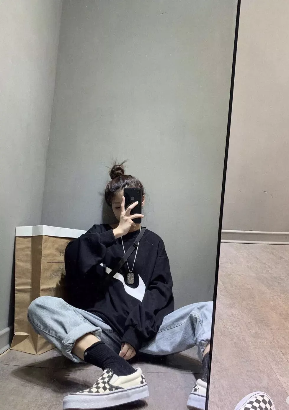 나이키 빅 스우시 루즈핏 크루넥 맨투맨 상세 이미지 24