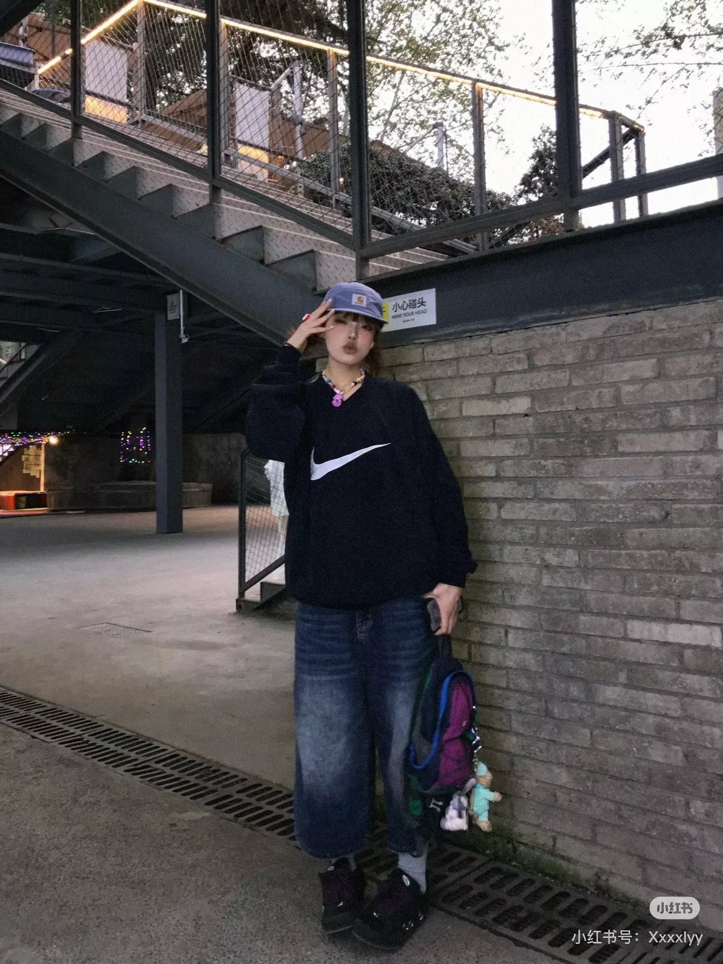 나이키 빅 스우시 루즈핏 크루넥 맨투맨 상세 이미지 26
