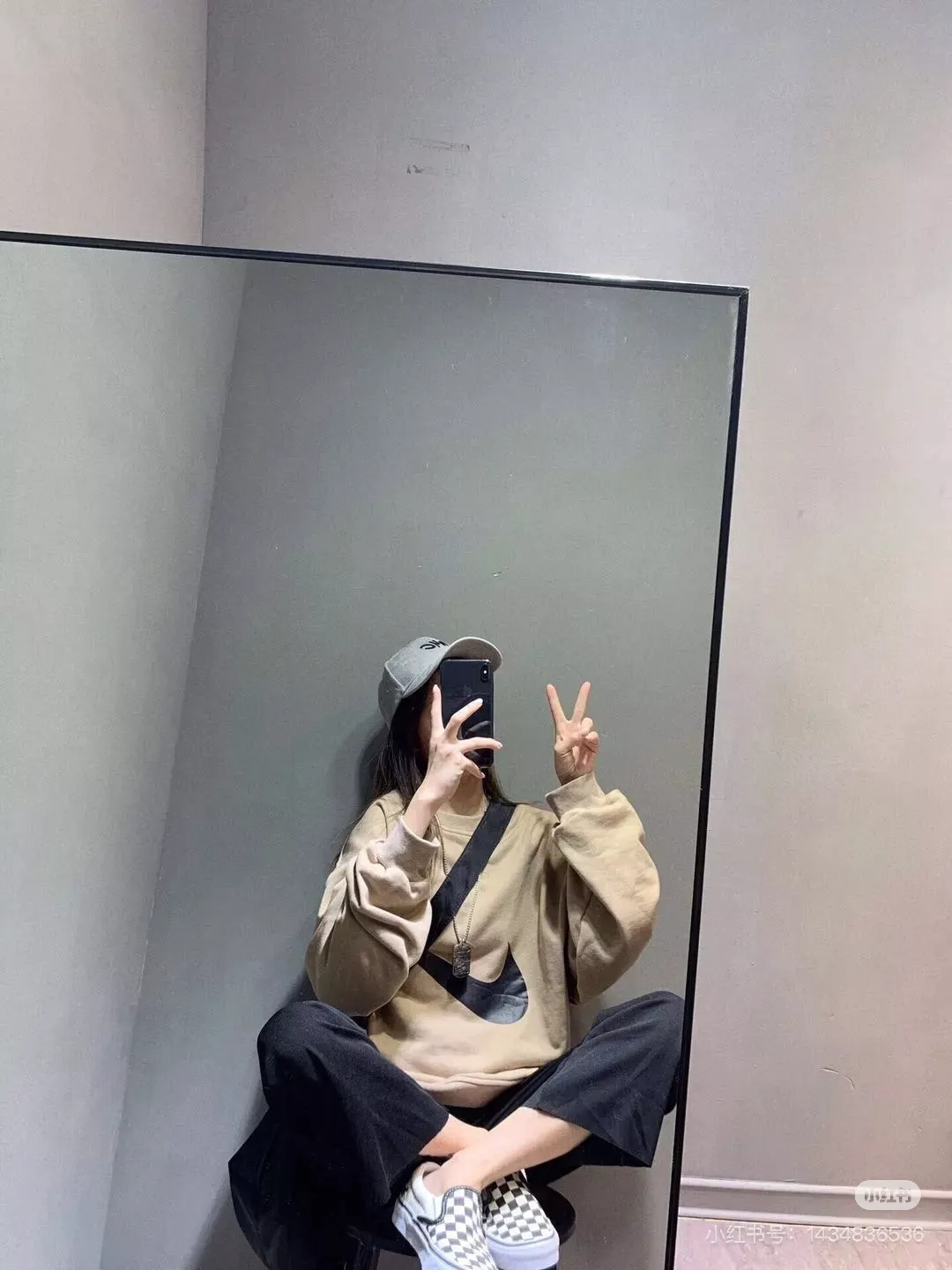 나이키 빅 스우시 루즈핏 크루넥 맨투맨 상세 이미지 16