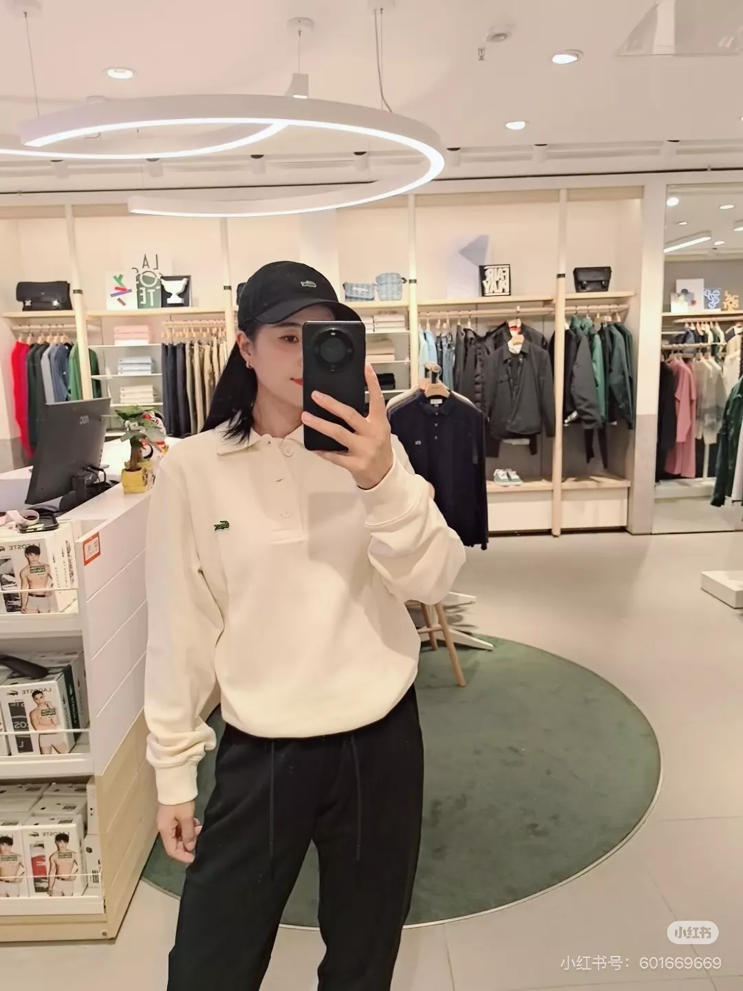 라코스테 더블 피케 코튼 클래식 카라 티셔츠 상세 이미지 16