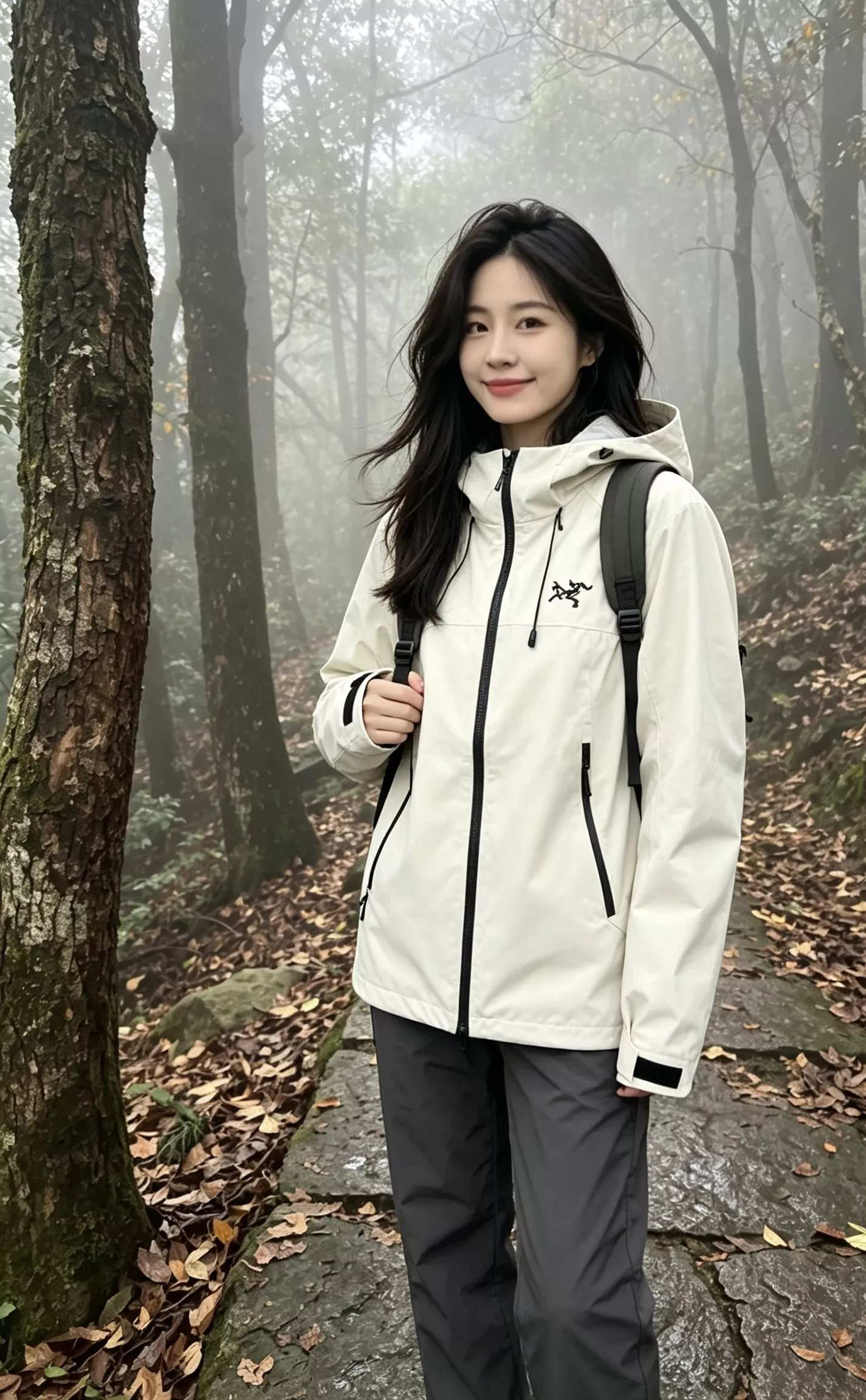 아크테릭스 삼중 원단 방수 하드쉘 후드 재킷 상세 이미지 19