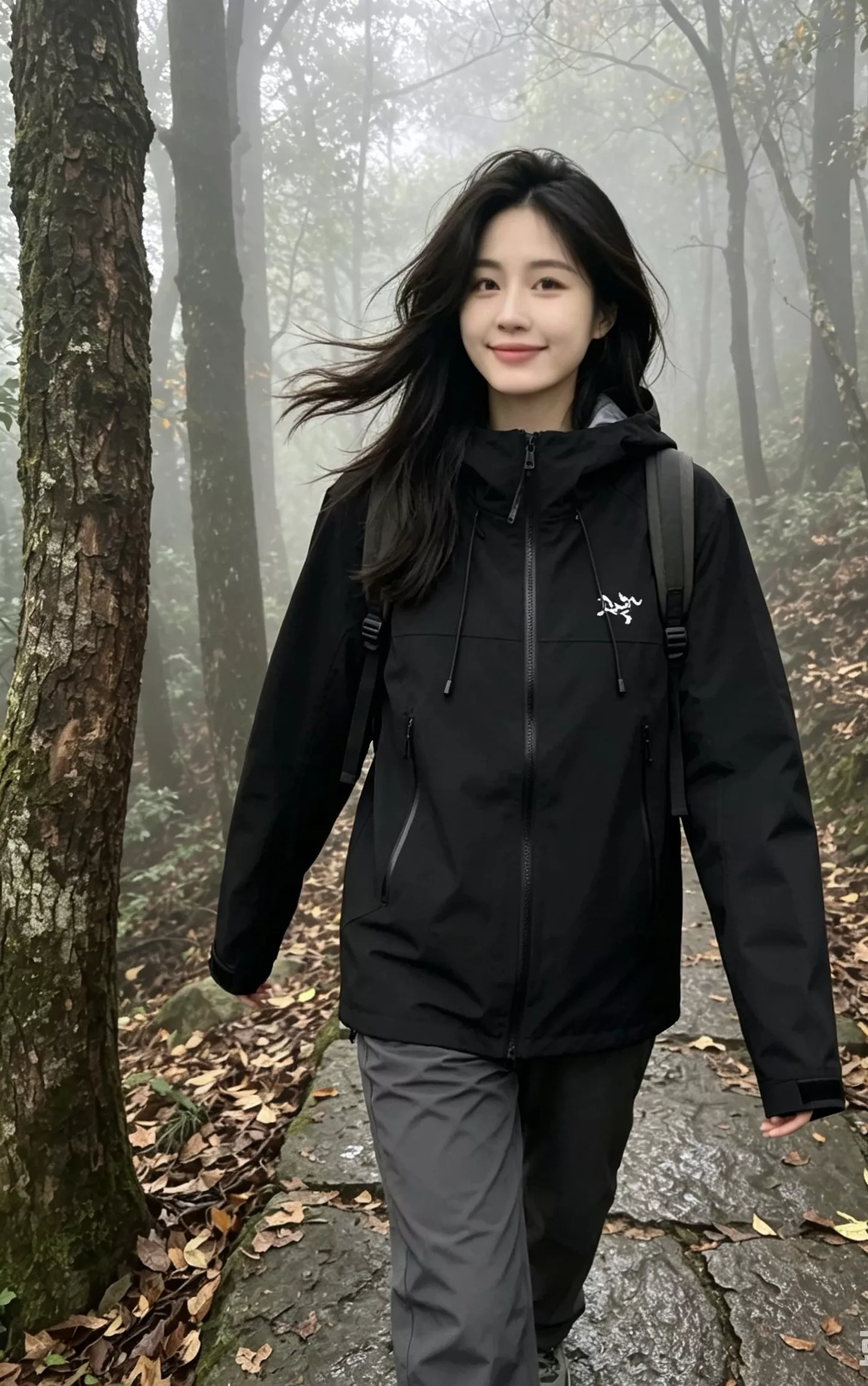 아크테릭스 삼중 원단 방수 하드쉘 후드 재킷 상세 이미지 18