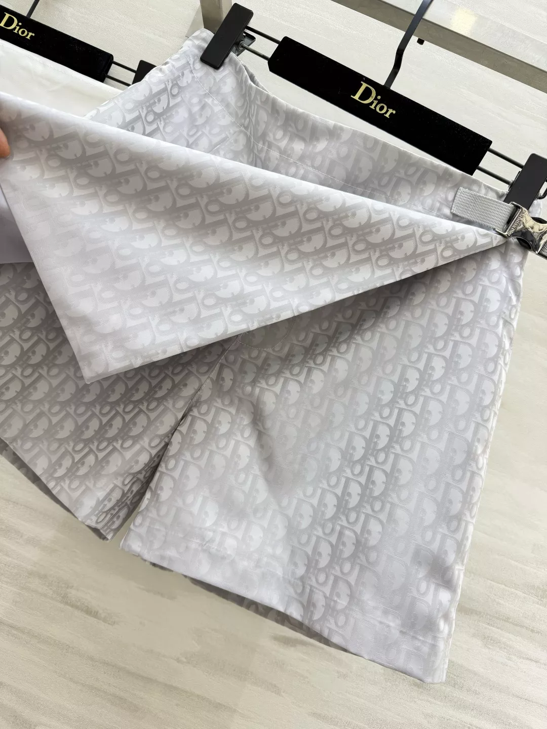 디올 자카드 랩스타일 치마바지 상세 이미지 2