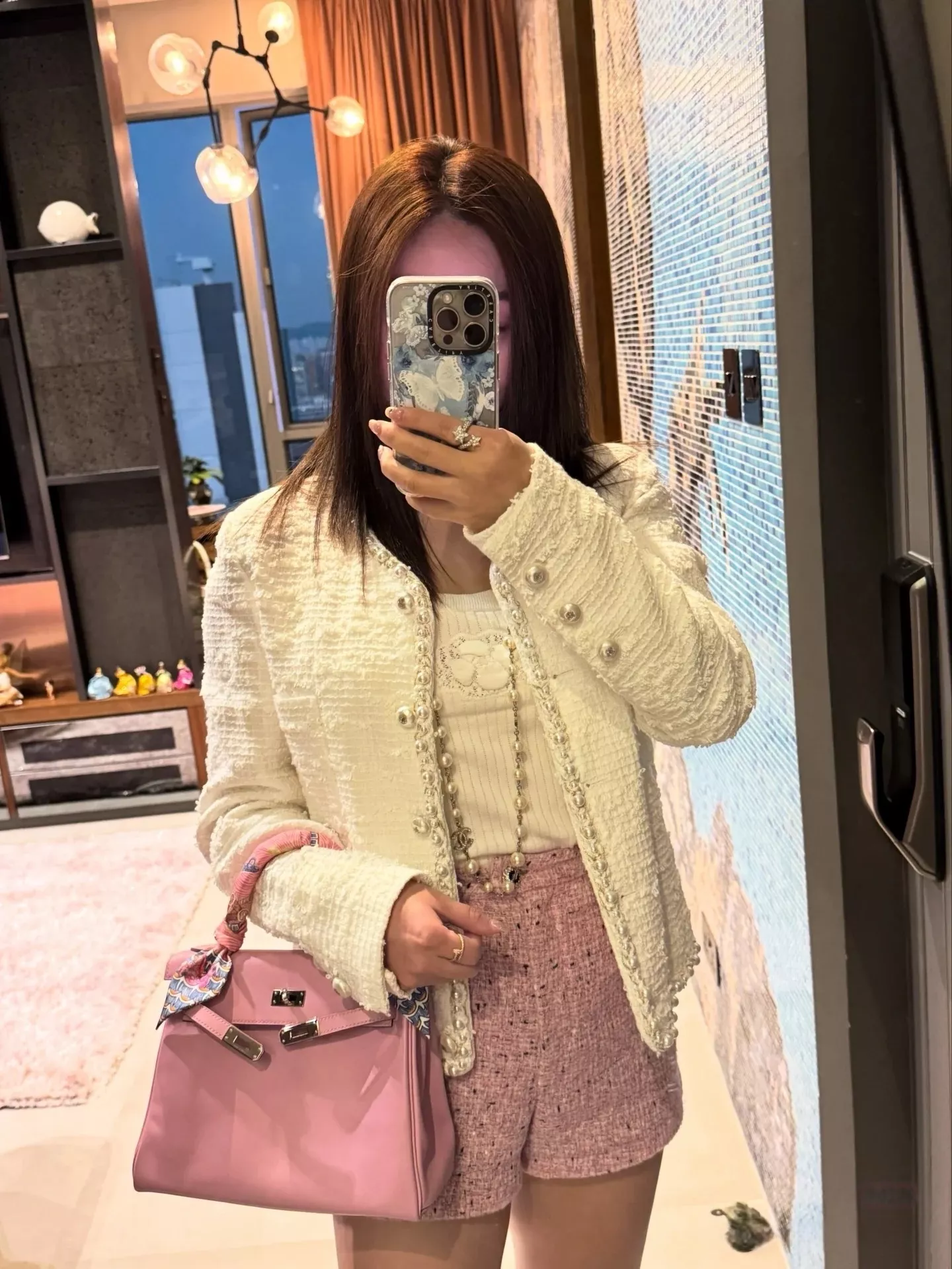 샤넬 트위드 메리노 울 쇼트 팬츠 상세 이미지 66