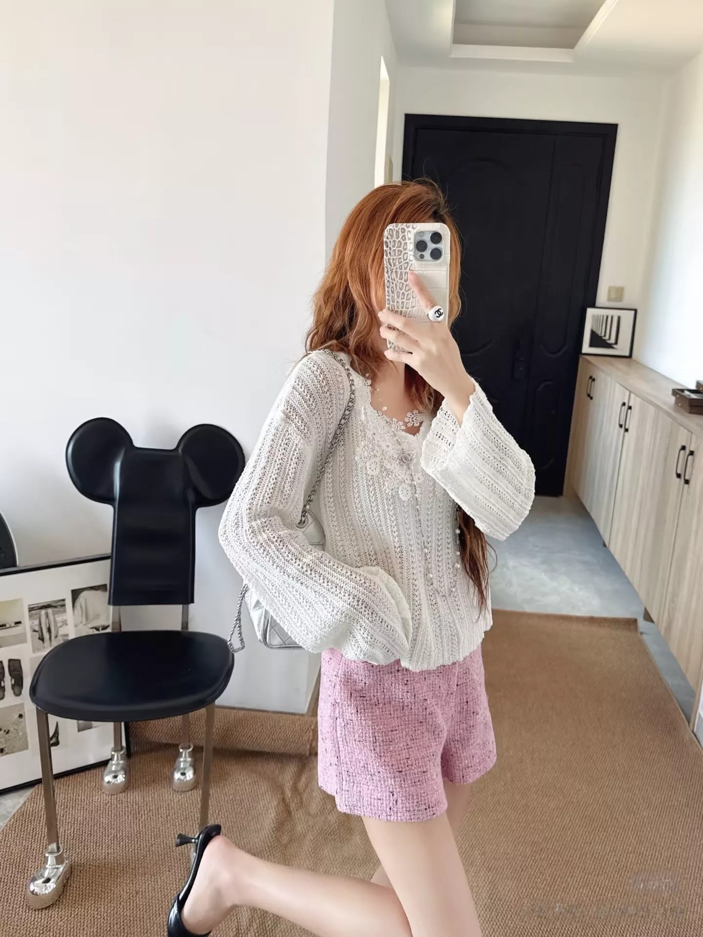 샤넬 트위드 메리노 울 쇼트 팬츠 상세 이미지 61
