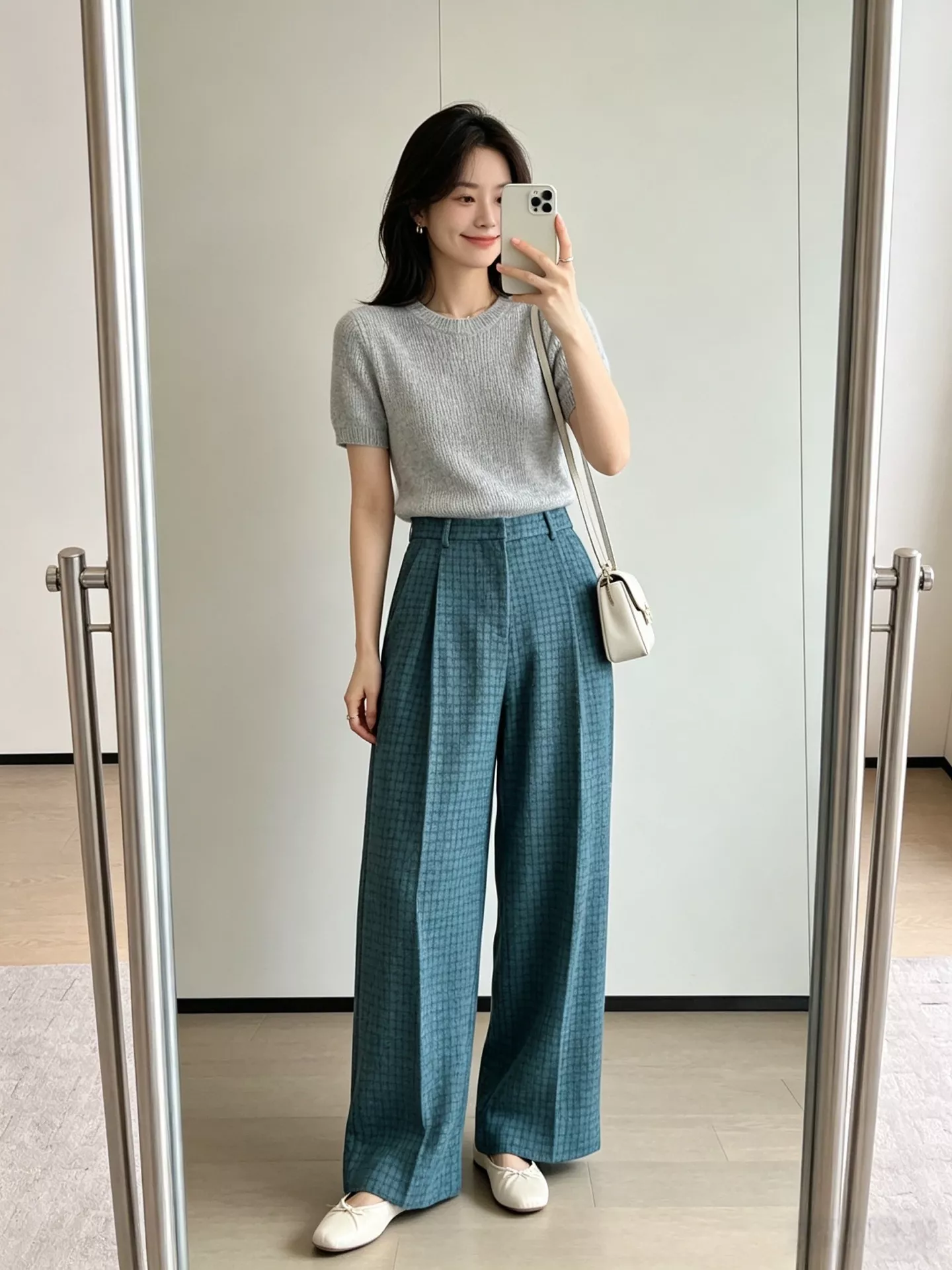 샤넬 트위드 메리노 울 롱 팬츠 상세 이미지 62