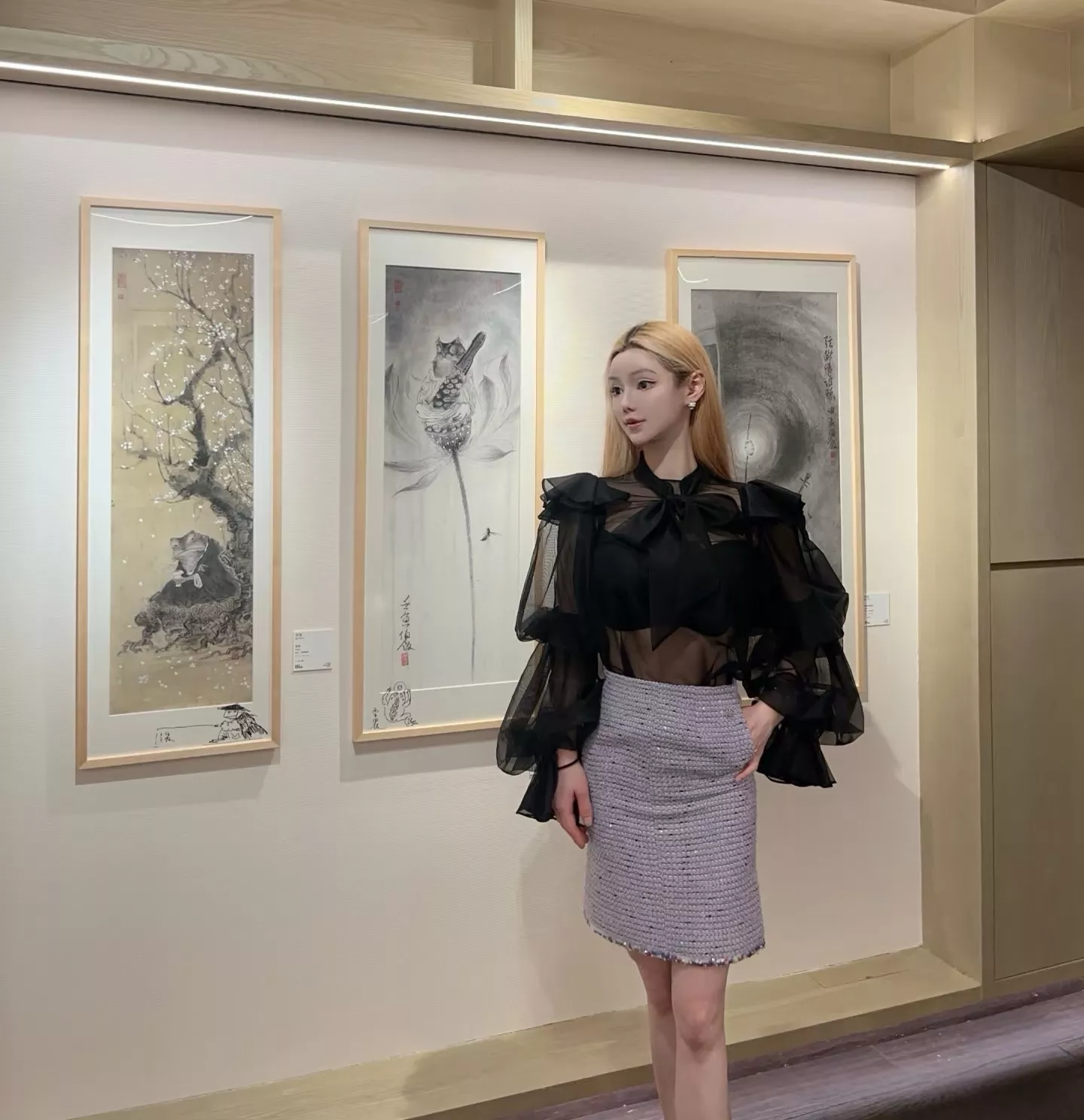 샤넬 트위드 메리노 울 미니 스커트 상세 이미지 62