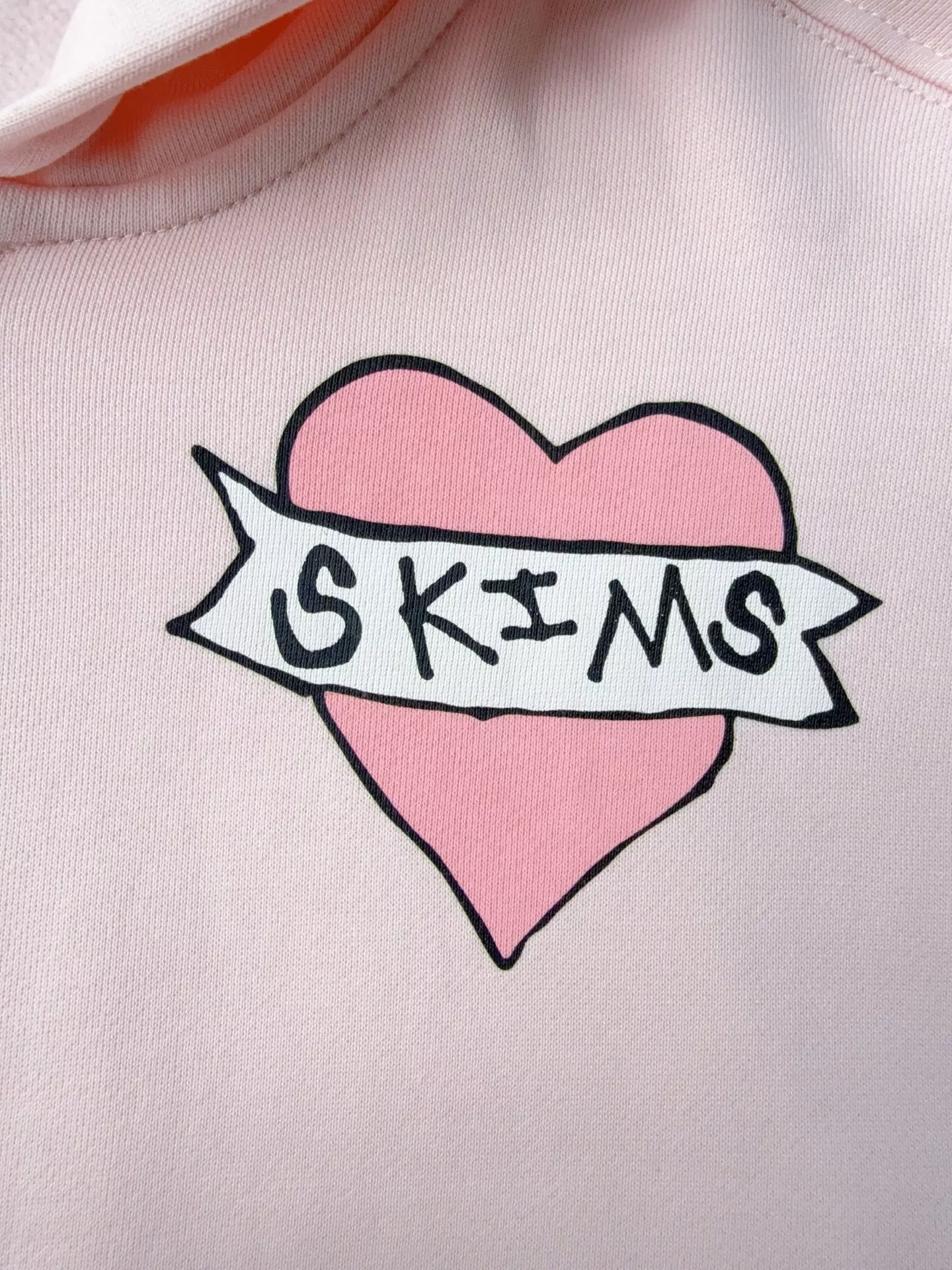스킴스 레터링 프린트 후드 여성용 상하의 세트 상세 이미지 6