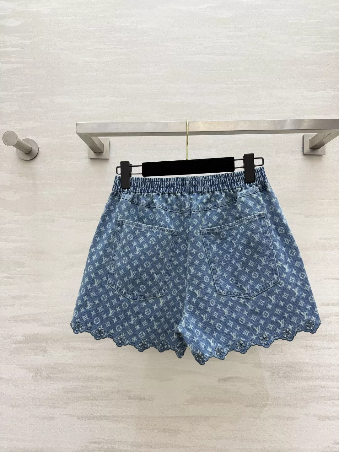 루이비통 모노그램 워싱 레이스 여성용 하프 팬츠 상세 이미지 8
