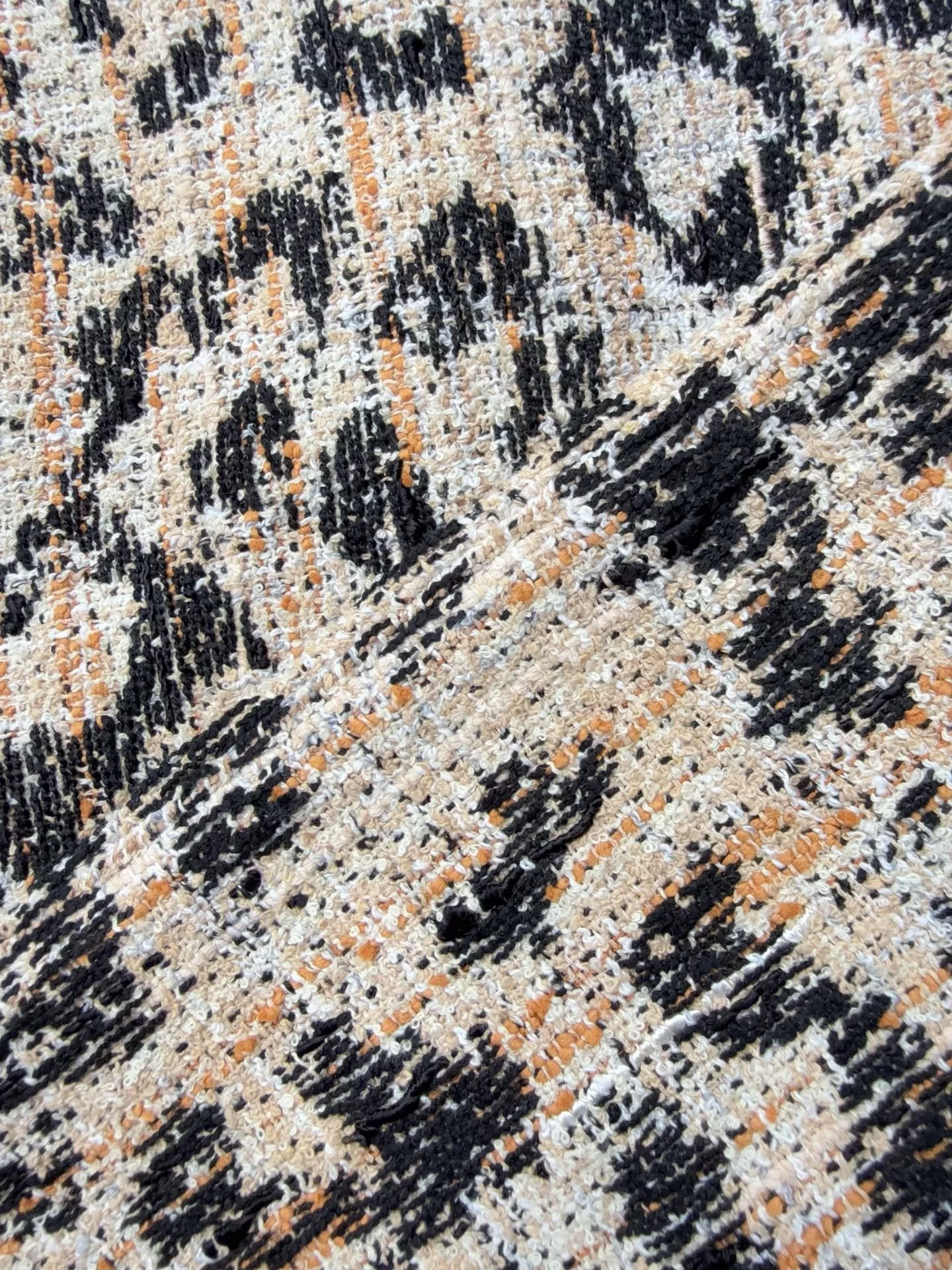 샤넬 레오파드 트위드 여성용 투피스 상세 이미지 13