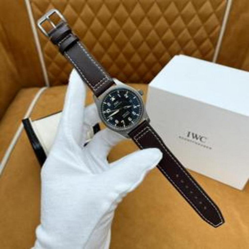 남성용 가죽 시계