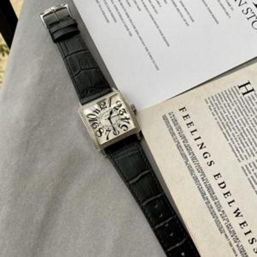 남녀공용 가죽 시계