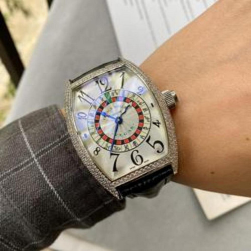 남성용 가죽 시계