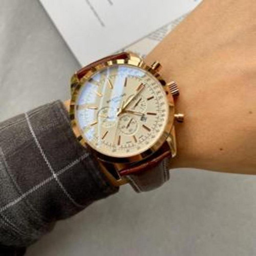 남성용 가죽 시계