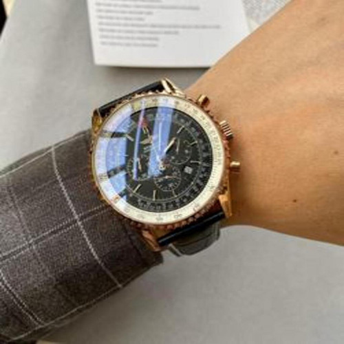 남성용 가죽 시계