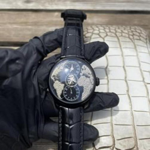 남성용 가죽 시계