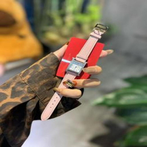 여성용 가죽 시계