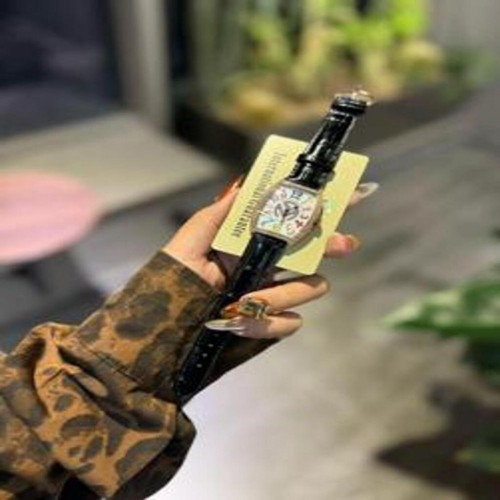 여성용 가죽 시계