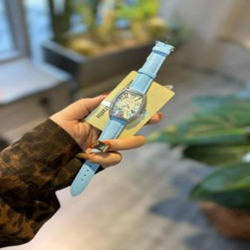 여성용 가죽 시계