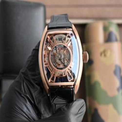 남성용 가죽 시계