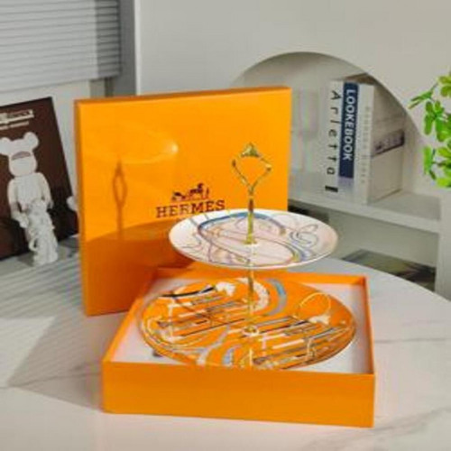 2단 디저트 스탠드