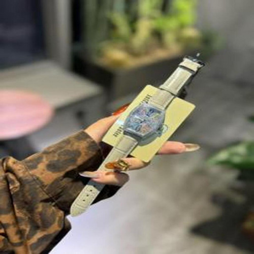 여성용 가죽 시계