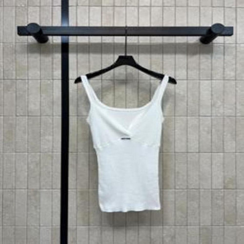 여성용 민소매 니트