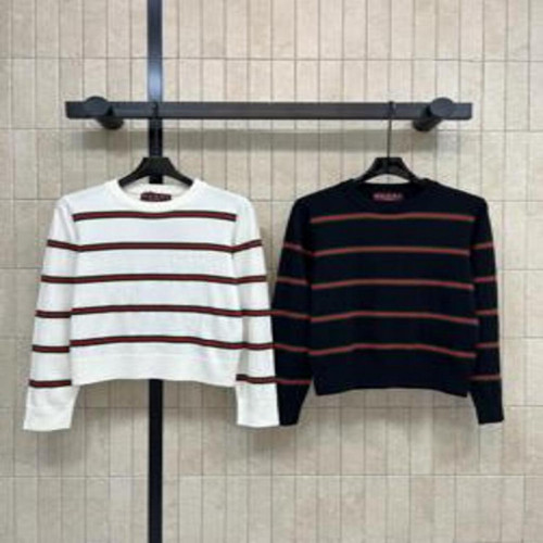 여성용 긴소매 니트