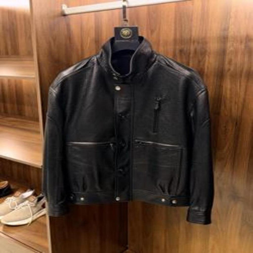 남녀공용 가죽 재킷